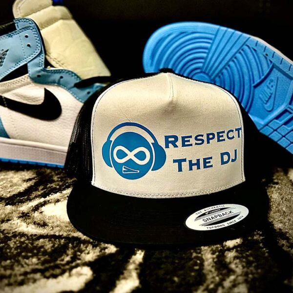 Respect The DJ Light Blue Hat